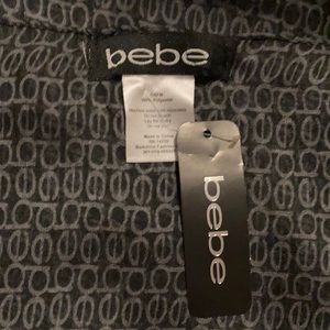 Scarf gray and black NWT